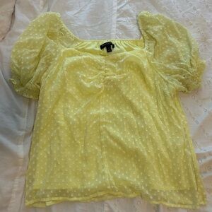 Banana Republic Yellow Blouse